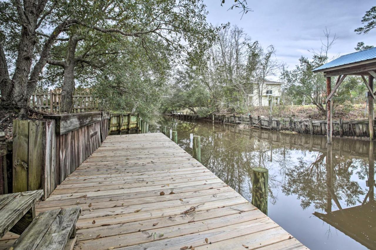 Waterfront Bay St Louis Beach House With Deck! Bay St. Louis Exterior photo